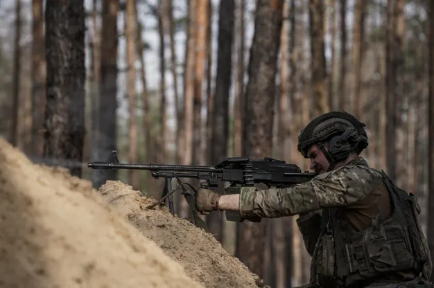 «Азов» оголосив набір кулеметників до 12-ї бригади НГУ