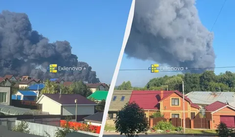 Удари по РФ: горів НПЗ у Саратові, атаковано аеродром в Енгельсі та склад Wildbe