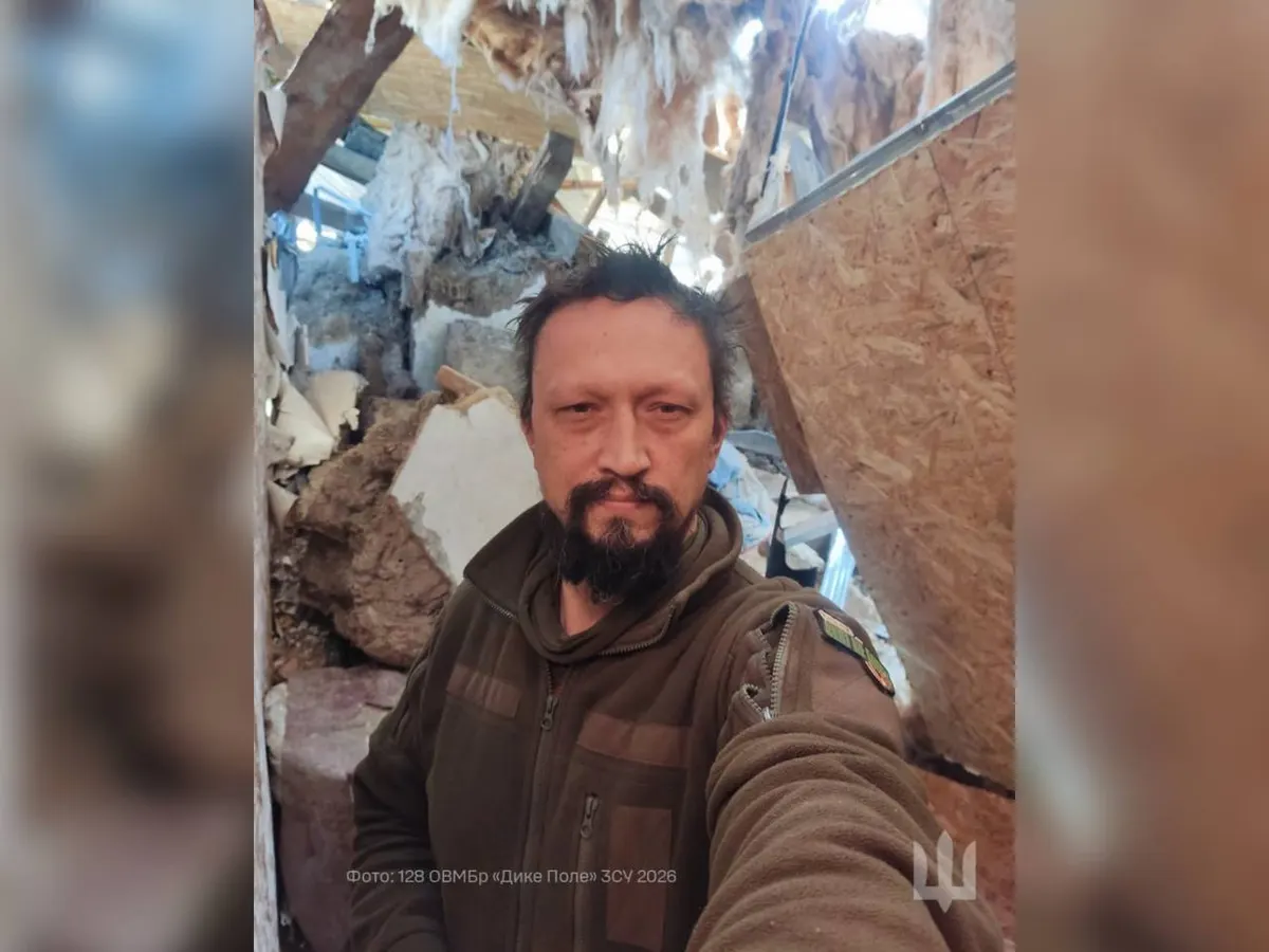Боєць «Дикого Поля» пів року був на позиції після втрати зору