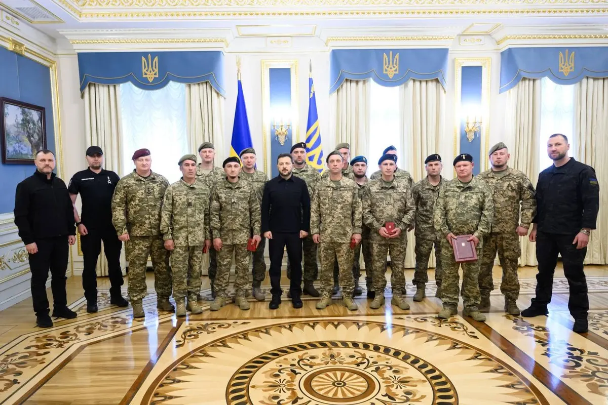 День танкових військ: Зеленський вручив нагороди воїнам-танкістам