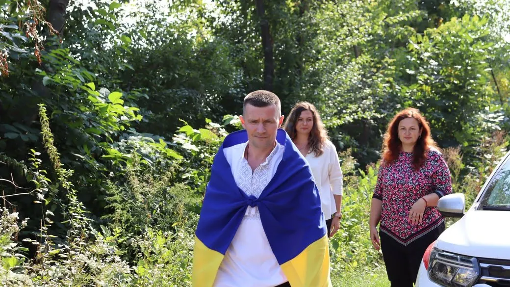 На Вінниччині зустріли звільненого з полону Олександра Вербіцького