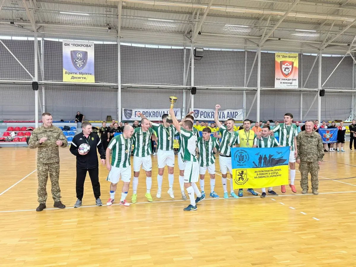 Футзальний чемпіонат Західного управління НГУ виграла львівська в/ч 3002