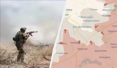 РФ просунулася біля Миколаївки та Довгої Балки на Костянтинівському напрямку