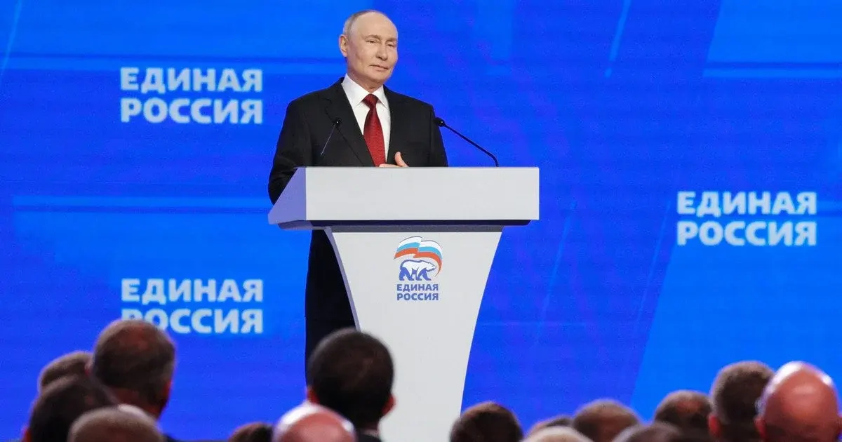 Путін уперше визнав помилки на фронті на з’їзді «Єдиної Росії»