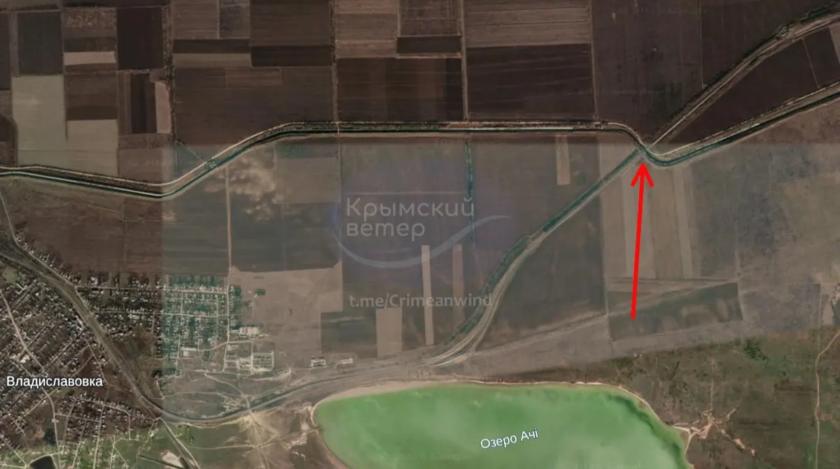 Сили оборони вночі уразили залізничний міст у Криму та інші цілі