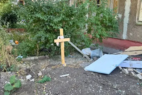У Дружківці загиблих ховають у дворах будинків через наближення фронту
