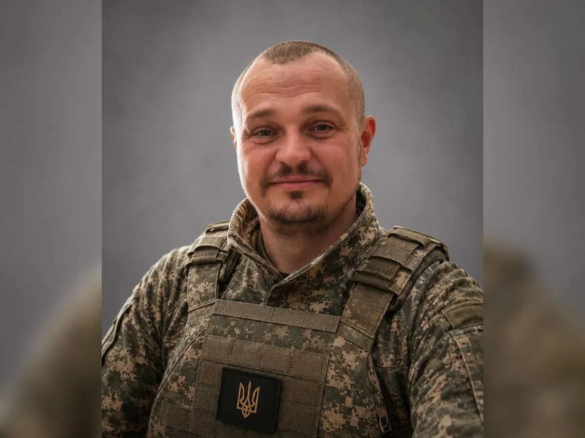 На Дніпровському напрямку загинув військовий із Жовтих Вод Володимир Заєць