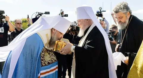 Мощі князя Донського доправили на Донбас для підтримки військ РФ