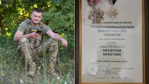 Буковинського військового відзначено «Золотим хрестом» Головнокомандувача ЗСУ