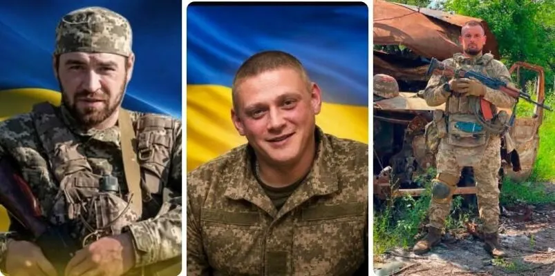 На Рівненщині попрощалися з трьома захисниками України