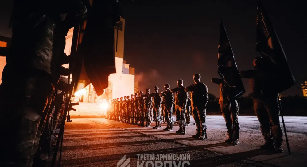 У Києві попрощалися з Євгеном Коновальцем: церемонія за участю Третього корпусу