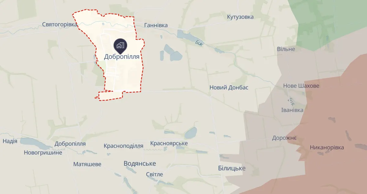 Окупанти заявляють про 5 км до Добропілля, військові це спростовують