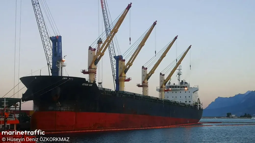 Турецький судновласник звернувся до МКС через атаку на судно MV Reyhan Sari
