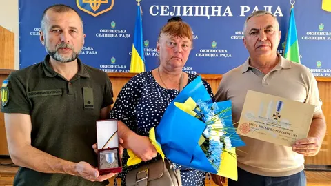 Загиблого військового з Одещини посмертно відзначили «Хрестом Військово-Морських Сил»