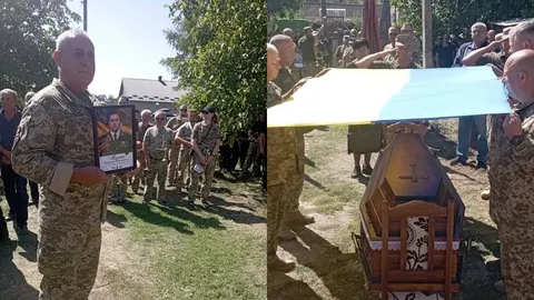 На Тернопільщині поховали військовослужбовця Мирослава Музику