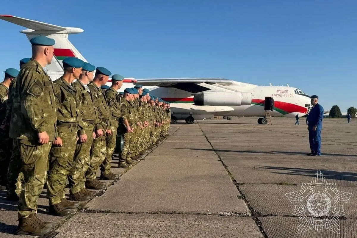 Білоруські військові вирушили до Китаю на спільні навчання