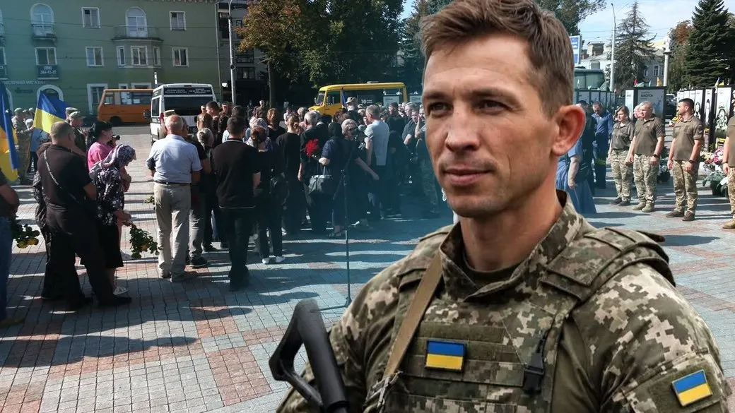 У Рівному попрощалися з військовим Олександром Боровцем