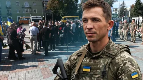 У Рівному попрощалися з військовим Олександром Боровцем