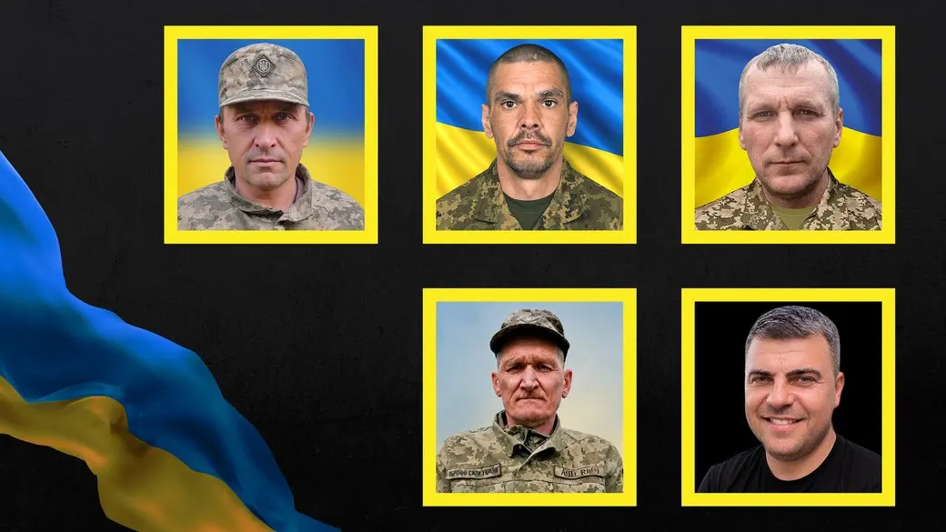 На Рівненщині попрощалися з п'ятьма військовими