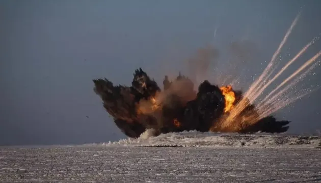 У Гуляйполі знищено російський склад боєприпасів: детонували 60 снарядів