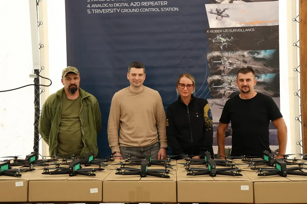 100-та бригада ЗСУ отримала 36 безпілотників від Львівщини