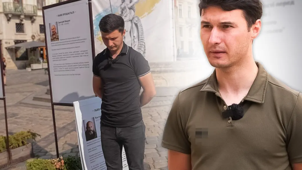 У Львові перед кожним прощанням оновлюють стенди пам'яті на площі Ринок