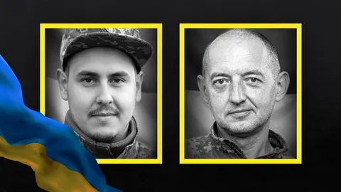 У Вінниці прощаються з двома оборонцями: Мерзлим та Гусляковим