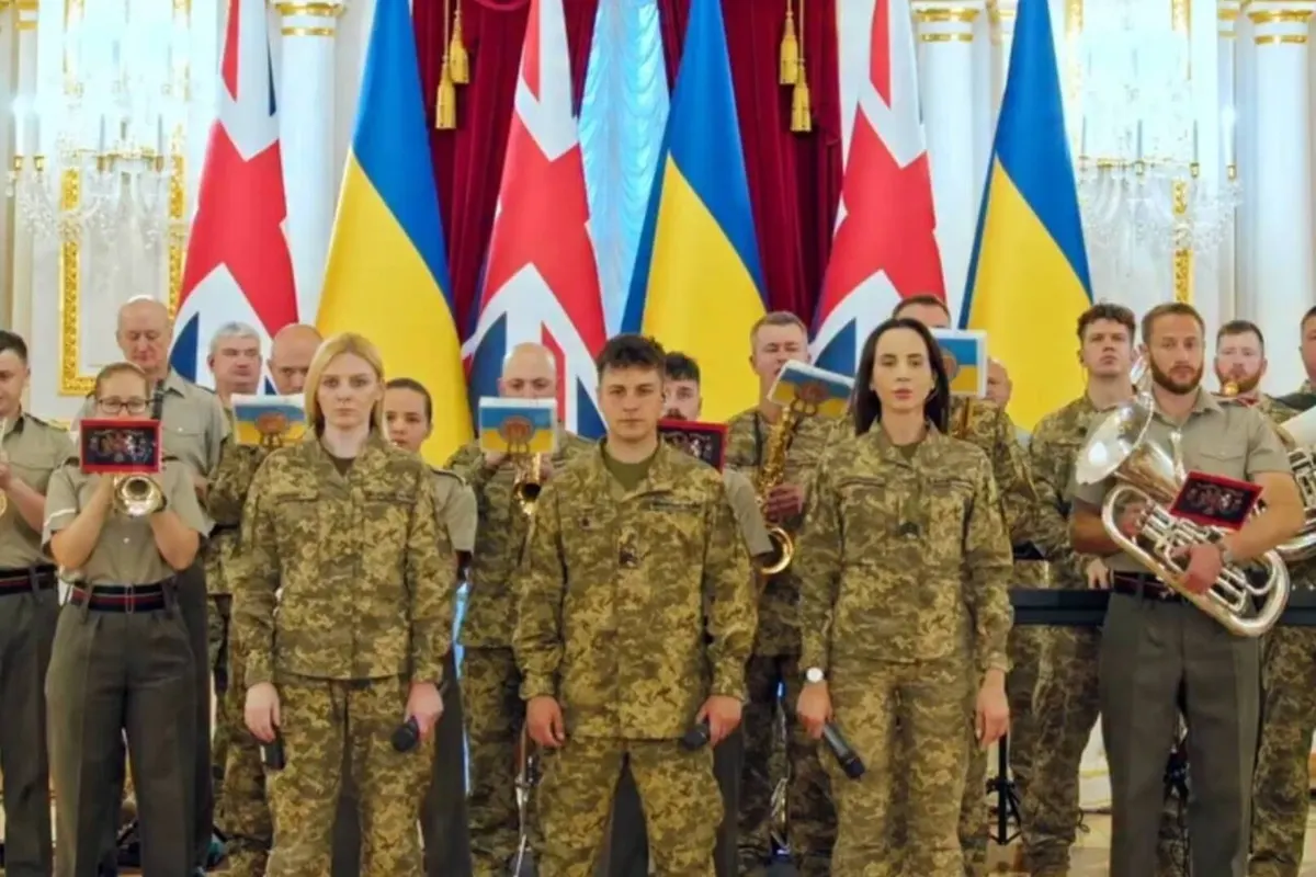Оркестри Британії та ЗСУ зіграли разом у Маріїнському палаці