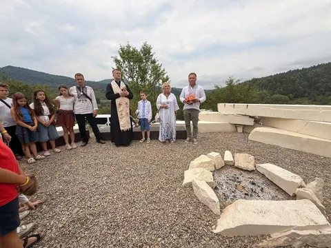 У заповіднику «Тустань» відкрили меморіал полеглим захисникам