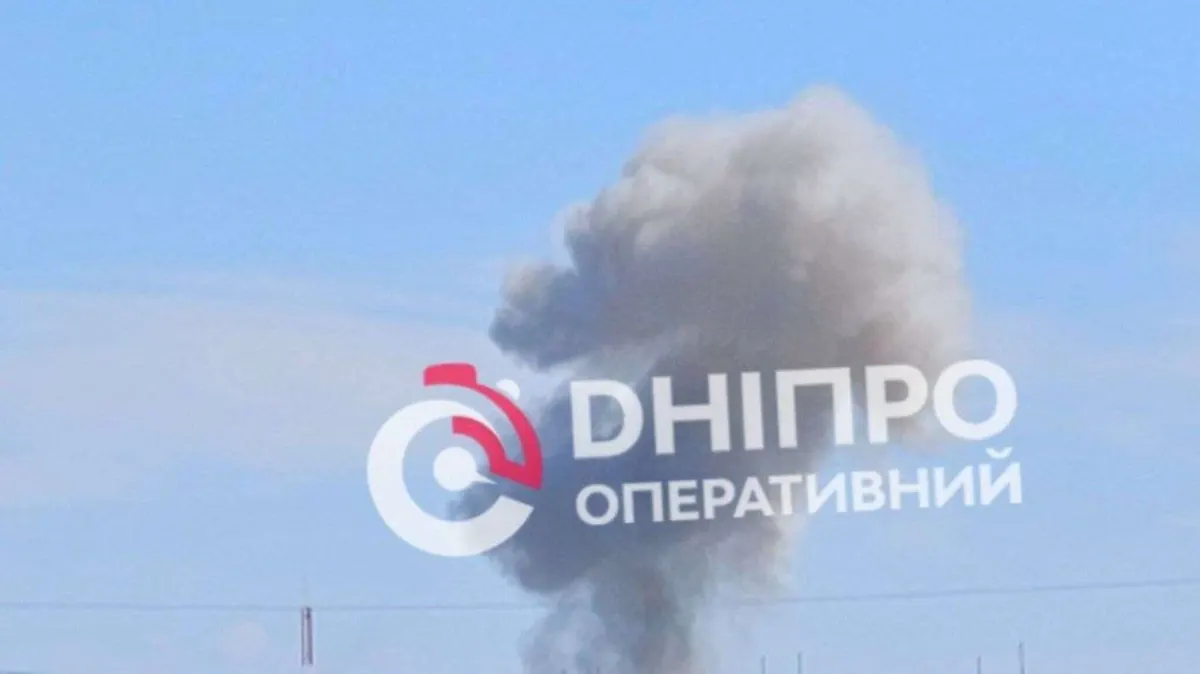 У Дніпрі пролунав вибух під час повітряної тривоги