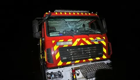 На Запоріжжі російський дрон повторно вдарив по рятувальниках, які гасили пожежу