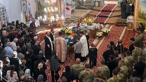 На Тернопільщині поховали командира роти БпЛА Любомира Бонка