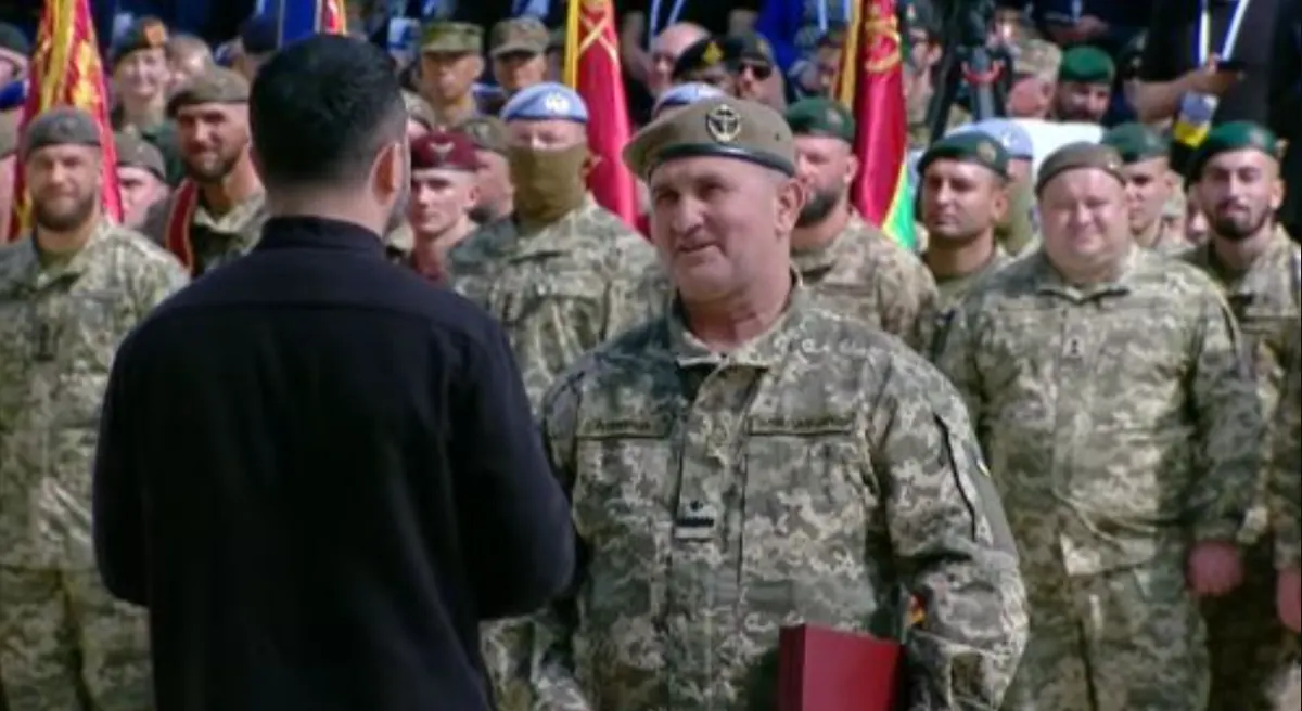 Майор з Тернопільщини отримав орден Богдана Хмельницького I ступеня