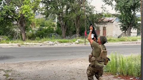 Дорогу на Дружківку захищають від дронів мобільні вогневі групи