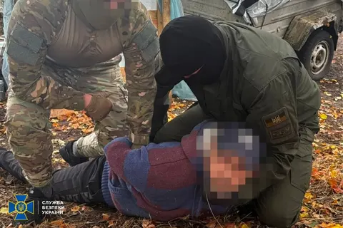 СБУ затримала на Харківщині інформатора, який коригував удари КАБами