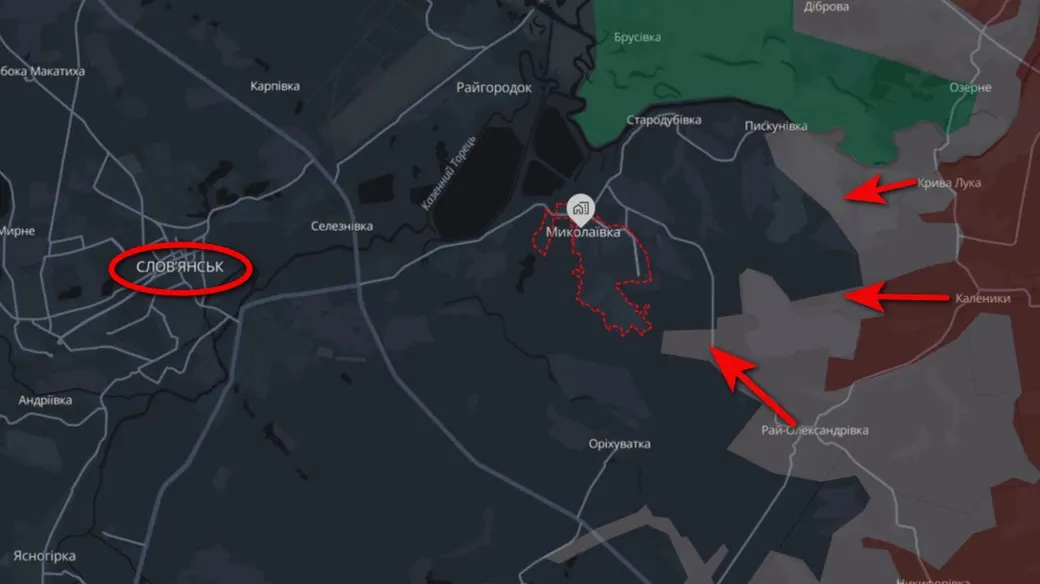 Миколаївка: околиці атакують, у місті боїв немає — 81 бригада