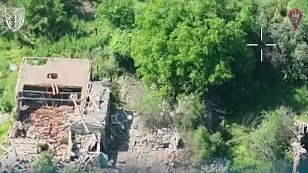 Український прапор підняли над Товстим на Донеччині