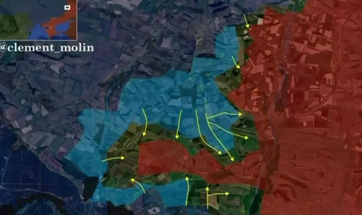 Під Лиманом Сили оборони просунулися до річки Жеребець — оцінка OSINT-аналітика