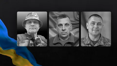 На Чернігівщині поховали трьох військових: Баранова, Медвідя та Мартиненка