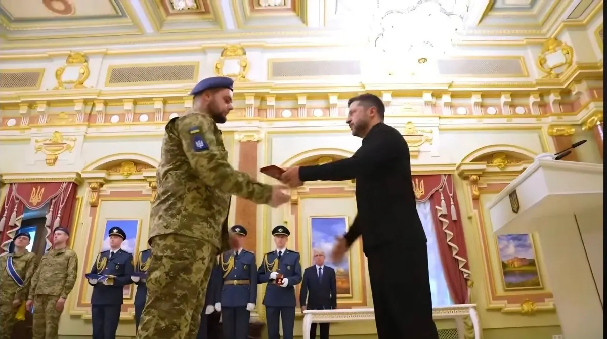 Боєць зі Львівщини отримав орден «За мужність» ІІІ ступеня