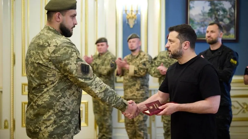 Майора Владислава Мацька з Рівненщини нагороджено орденом Богдана Хмельницького