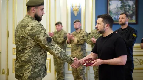 Майора Владислава Мацька з Рівненщини нагороджено орденом Богдана Хмельницького