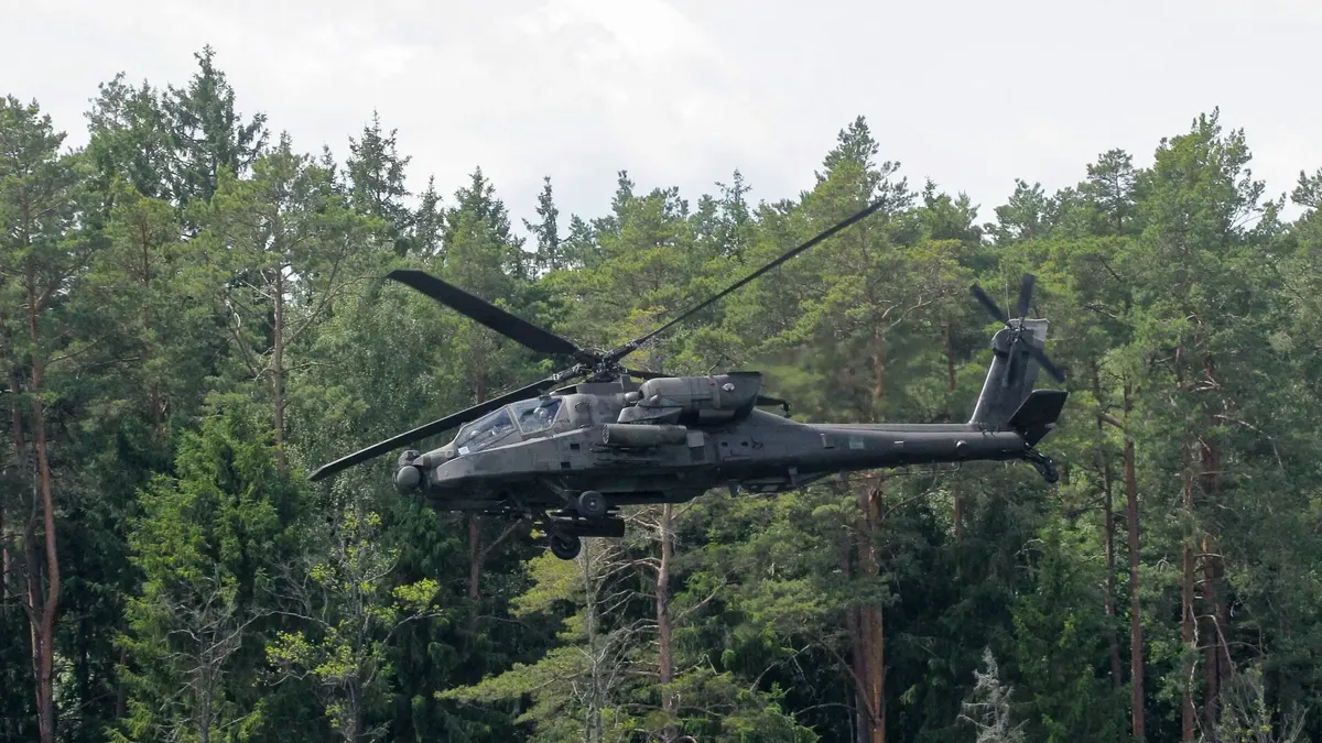 У Техасі розбився військовий гелікоптер Apache, двоє пілотів загинули