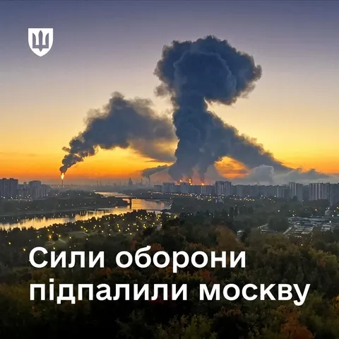 Хмара підтвердив удар по Московському НПЗ: подробиці