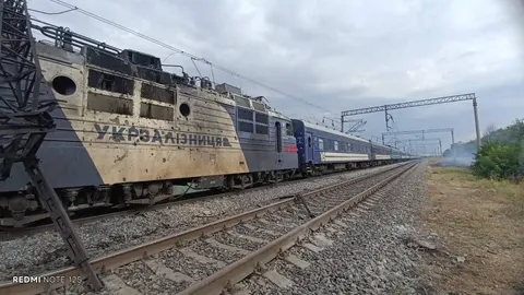 Російські дрони двічі атакували пасажирський потяг на Одещині