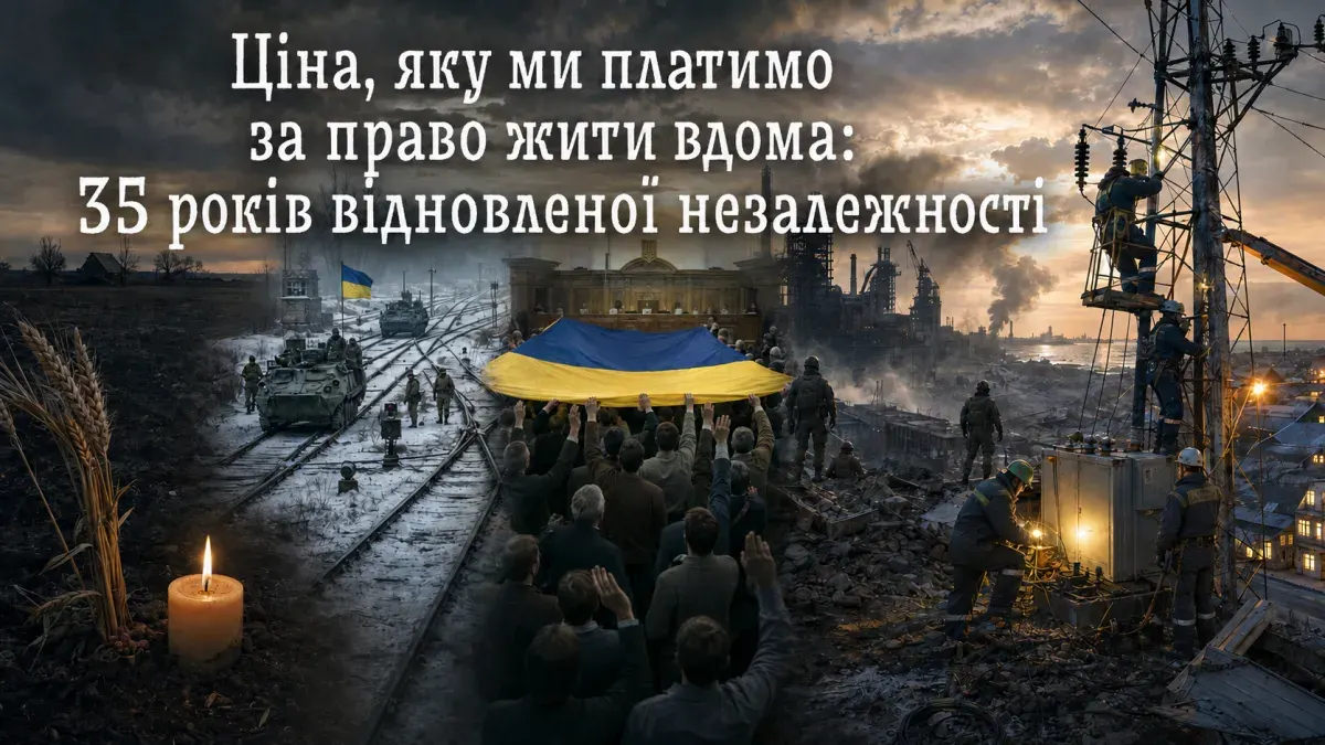 35 років незалежності: ключові етапи боротьби України