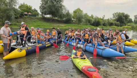 На Дністрі стартував перший сімейний ретрит для ветеранів