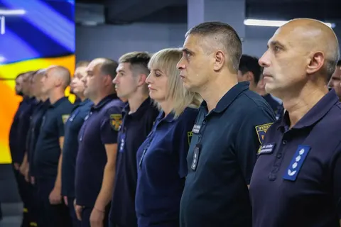 Рятувальників Харківщини відзначили президентською нагородою