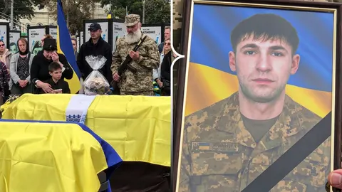 У Рівному попрощалися з військовим Володимиром Шеретюком