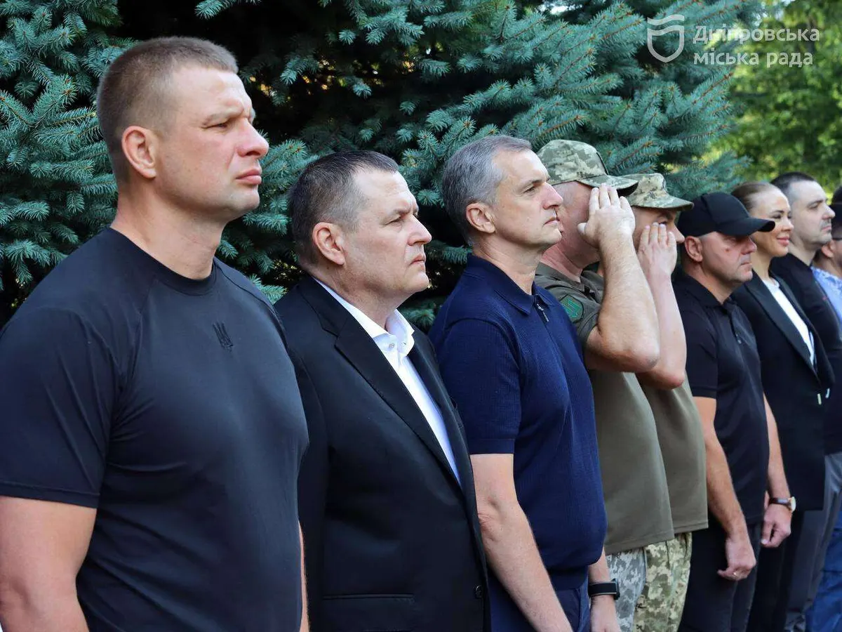 У Дніпрі відзначили День Незалежності: нагороди та вшанування